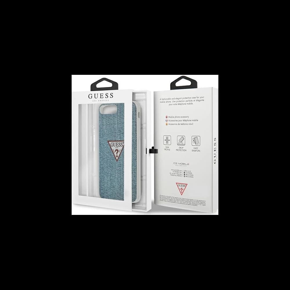 Etui Guess GUHCI8LPCUJULLB Apple iPhone 8/7 Plus modré/light blue hardcase Jeans Collection - 8