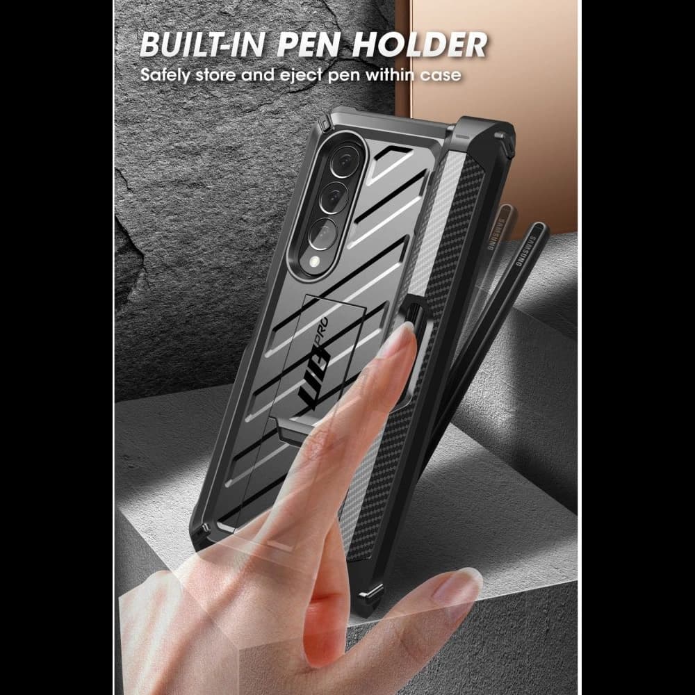 Etui Supcase Unicorn Beetle Pro Samsung Galaxy Fold Z 3 Černé - 6