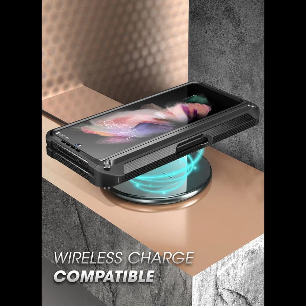 Etui Supcase Unicorn Beetle Pro Samsung Galaxy Fold Z 3 Černé - 9