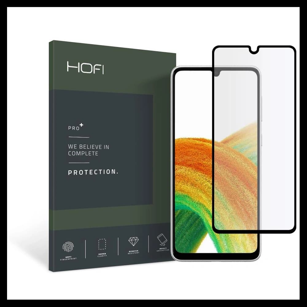 Edzett üveg Hofi Glass Pro+ Samsung Galaxy A33 5G Fekete - 1