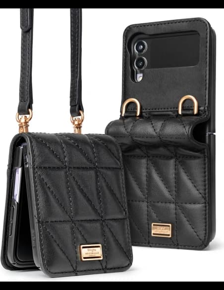 Ringke Folio Signature Quilted Samsung Galaxy Z Flip 3 Black