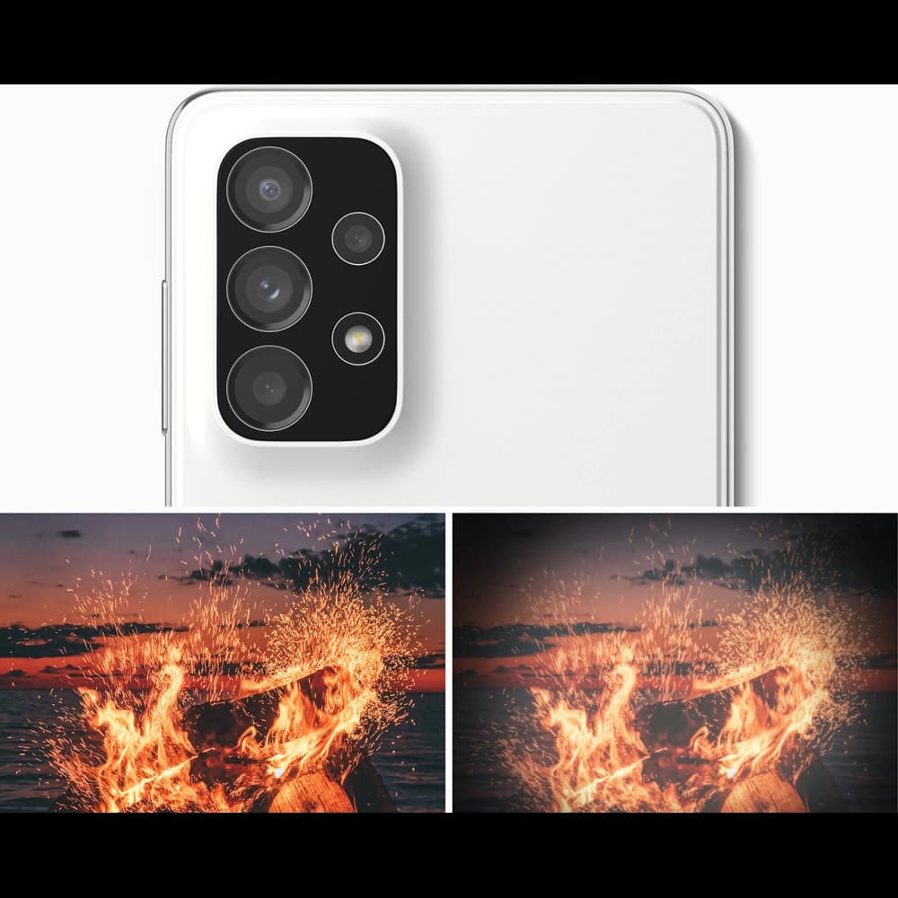 Edzett üveg Ringke Kamera Védő Üveg Samsung Galaxy A73 5G/A53 5G/A33 5G [2 PACK] - 6