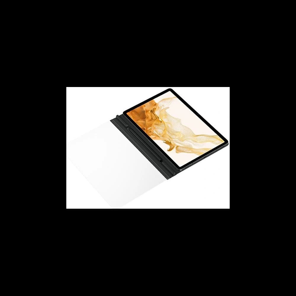 Etui Samsung Galaxy Tab S8 EF-ZX700PB fekete/black Note View Cover - 4