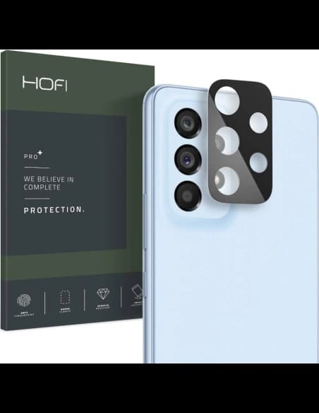 Glas für die Kameraobjektiv Hofi Cam Pro+ Samsung Galaxy A53 5G Schwarz