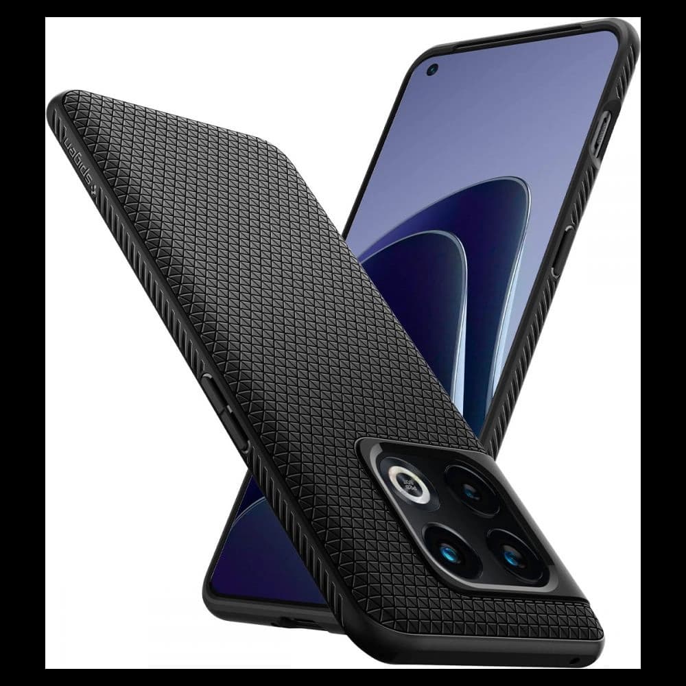 Etui Spigen Liquid Air OnePlus 10 Pro Matt Fekete - 7