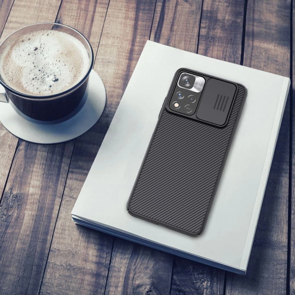 Case Nillkin Camshield Redmi Note 11 Pro+ Plus 5G Schwarz - 9