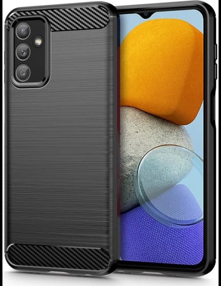 Etui Tech-Protect TPUCarbon Samsung Galaxy M23 5G Negru