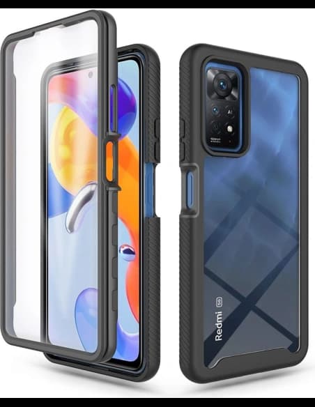 Case Tech-Protect Defense360 Redmi Note 11 Pro LTE/5G Schwarz