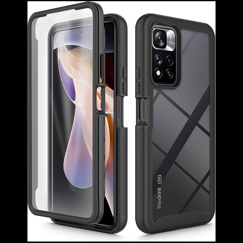 Etui Tech-Protect Defense360 Redmi Note 11 Pro+ Plus 5G Fekete