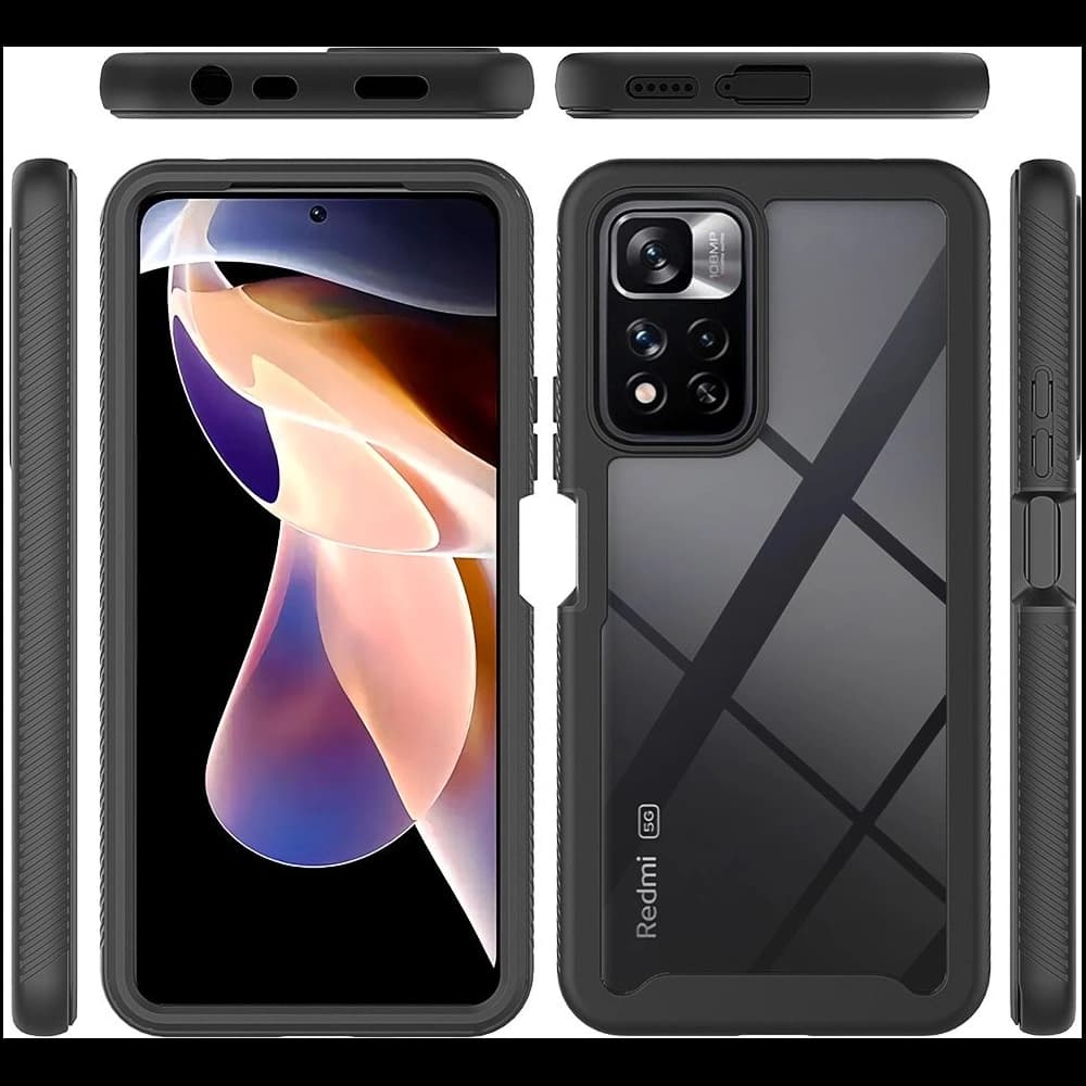 Etui Tech-Protect Defense360 Redmi Note 11 Pro+ Plus 5G Fekete - 2