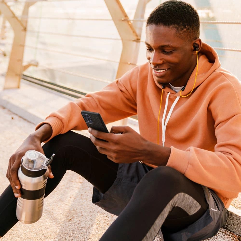 Case Spigen Liquid Air Samsung Galaxy M53 5G Matte Schwarz - 12