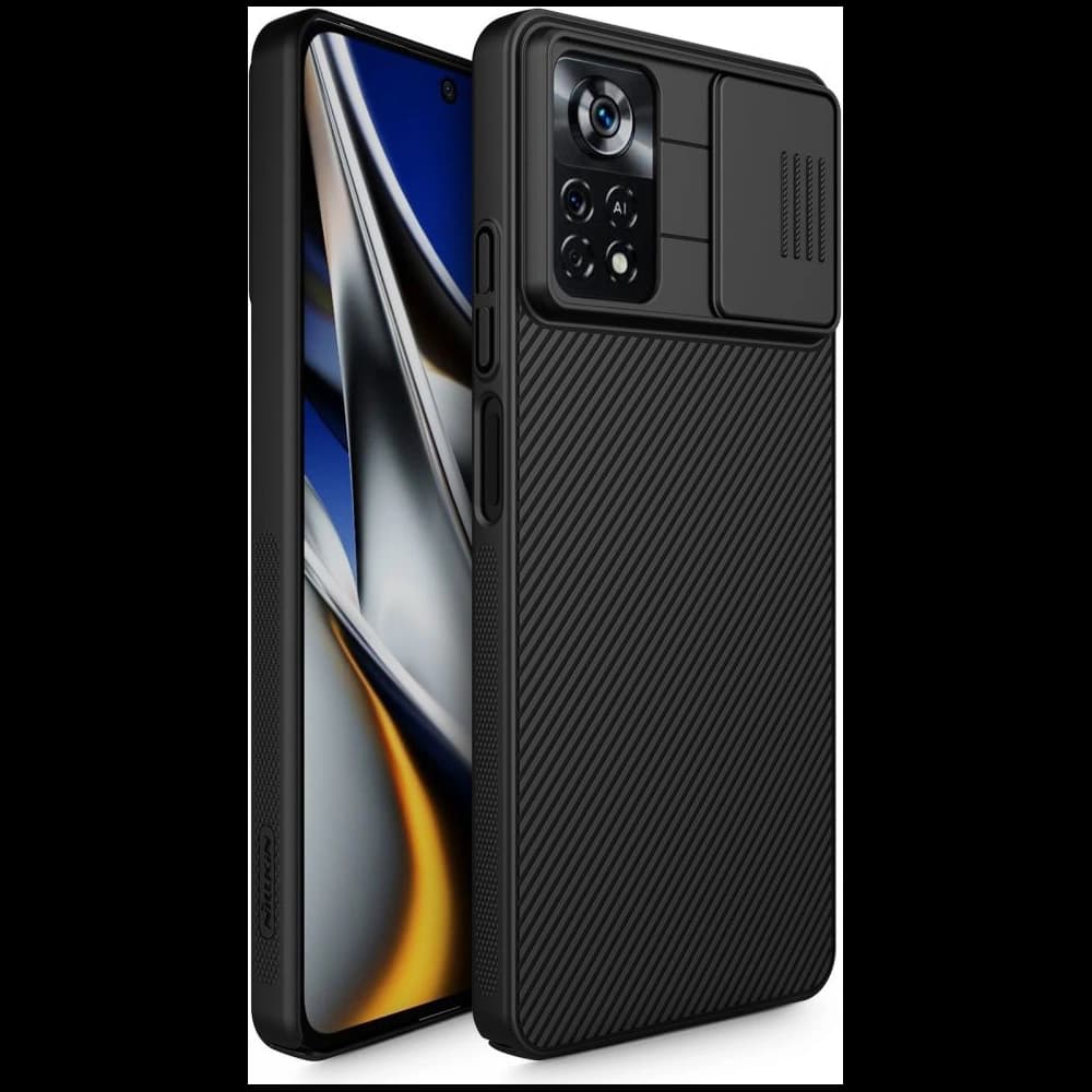 Etui Nillkin Camshield POCO X4 Pro 5G Fekete