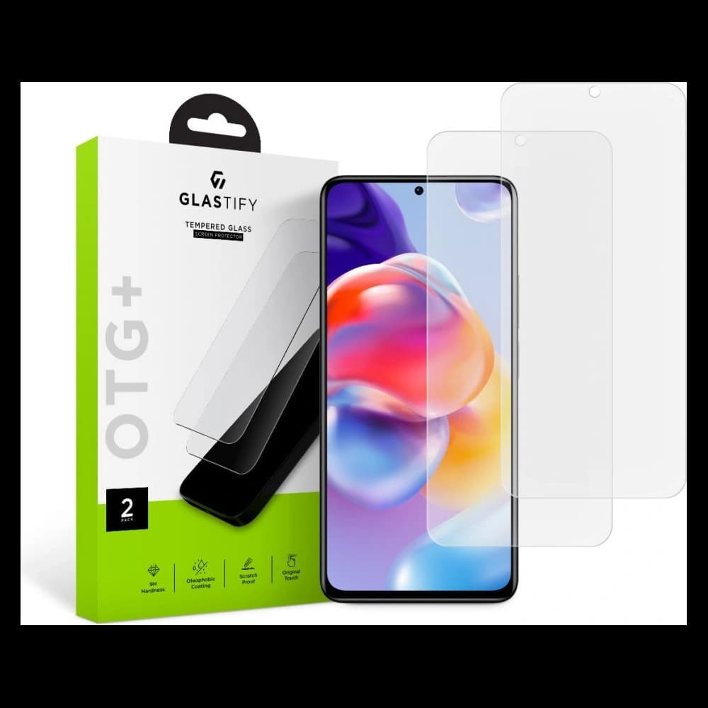 Glastify OTG+ Redmi Note 11 Pro+ Plus 5G Clear [2 PACK] - 1