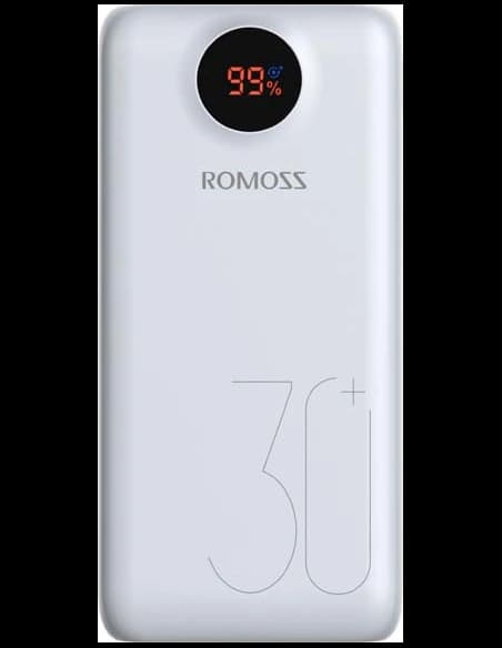Powerbank Romoss SW30 26800mAh QC 3.0 PD 2xUSB-A, USB-C, microUSB, Lightning (weiß)