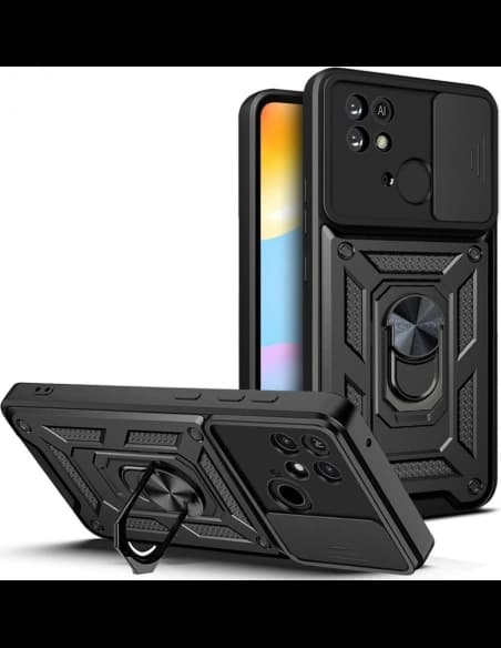 Etui Tech-Protect CamShield Pro Redmi 10C Fekete