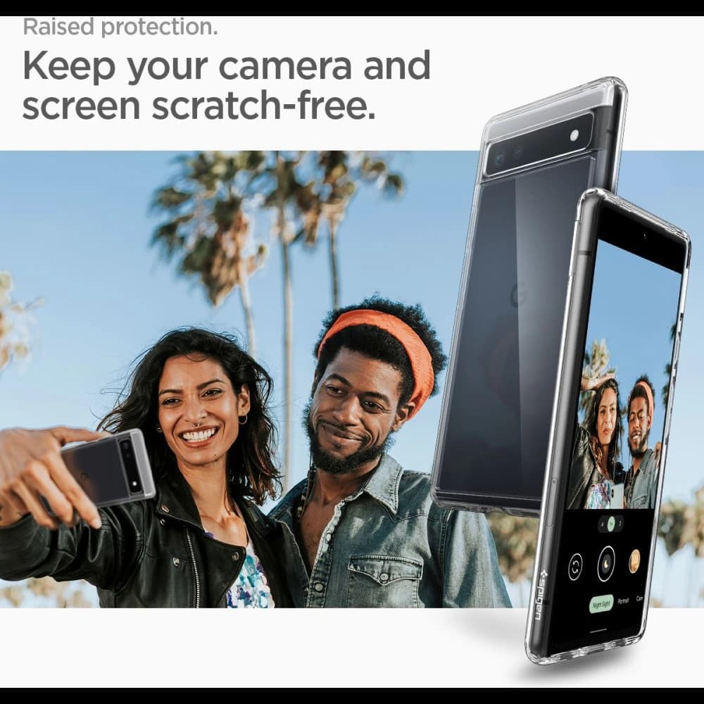 Etui Spigen Ultra Hybrid Google Pixel 6a Crystal Clear - 10