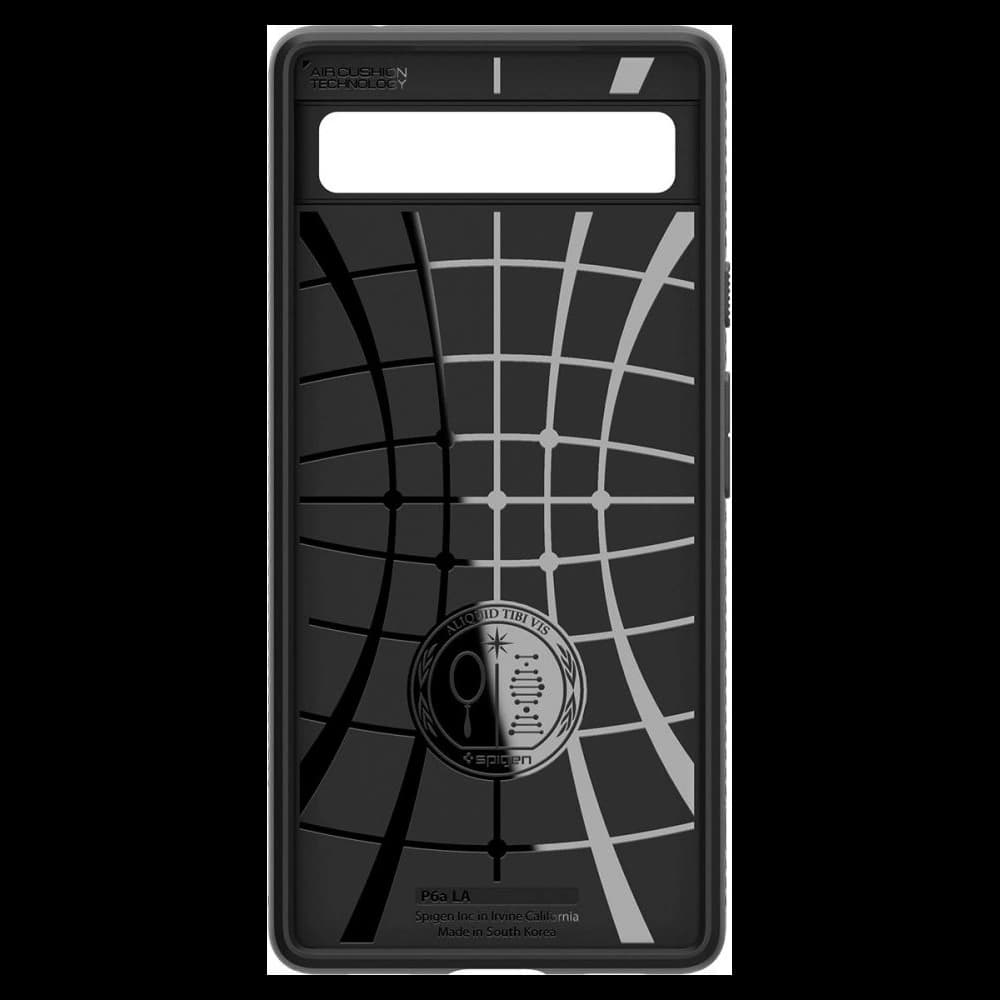 Case Spigen Liquid Air Google Pixel 6a Matt Schwarz - 4