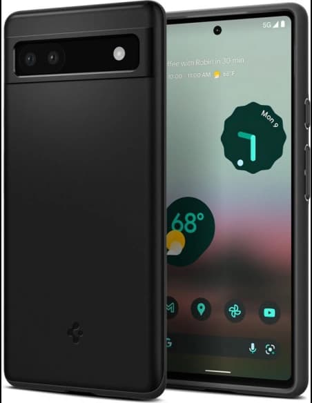 Etui Spigen Thin Fit Google Pixel 6a černé