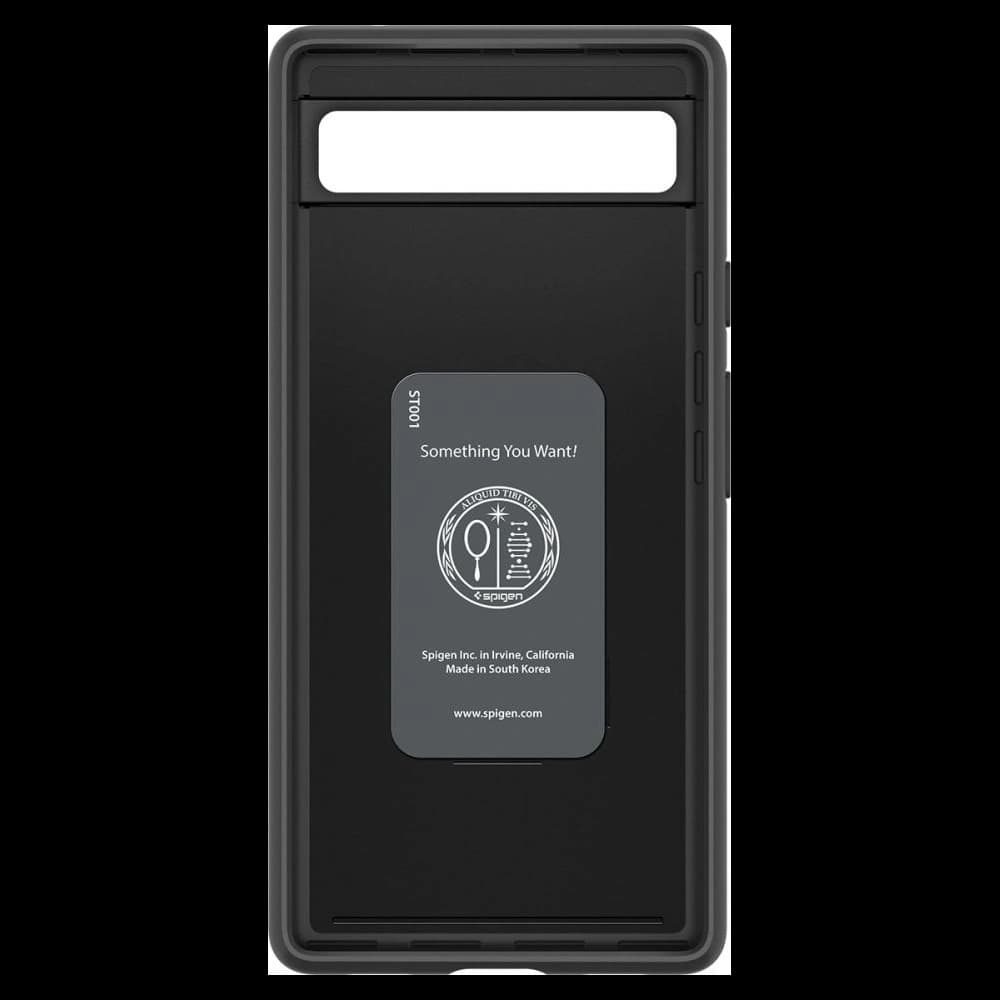Case Spigen Thin Fit Google Pixel 6a Schwarz - 3