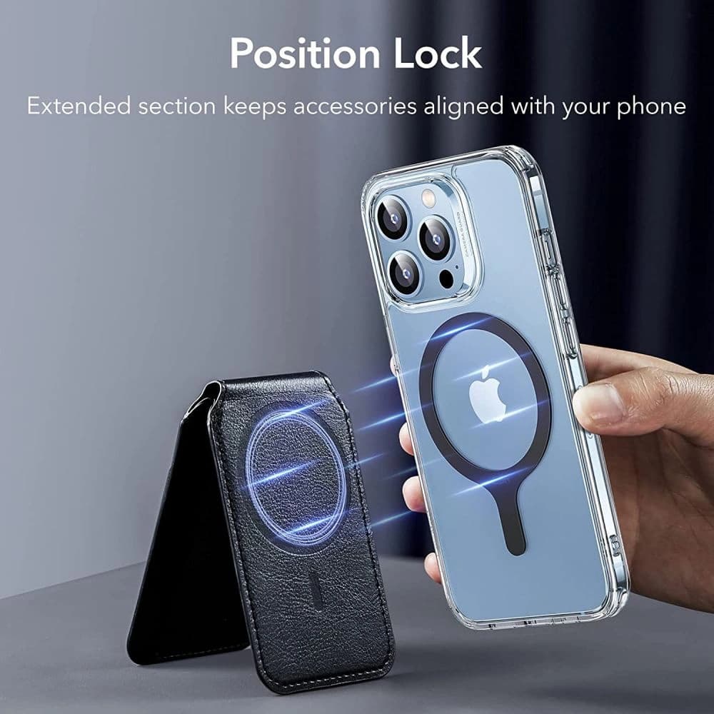 Mágneses gyűrűk ESR Halolock MagSafe Universal Magnetic Ring Black [2 PACK] - 5