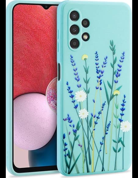 Etui Tech-Protect Mood Samsung Galaxy A13 LTE Meadow Blue