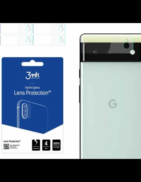 3MK Lens Protection Google Pixel 6 5G [4 PACK]