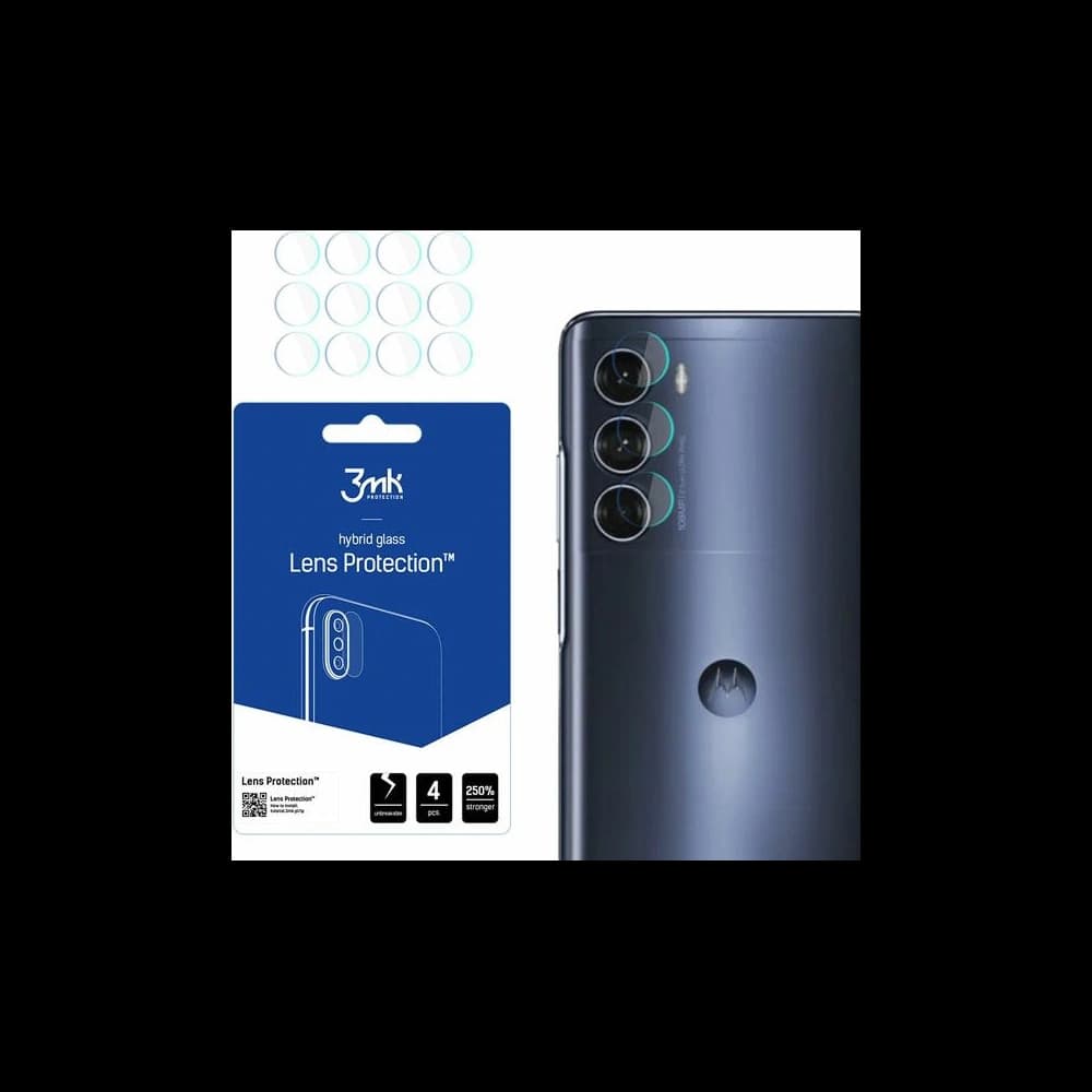 3MK Lens Protection Motorola Moto G200 5G [4 PACK] - 1