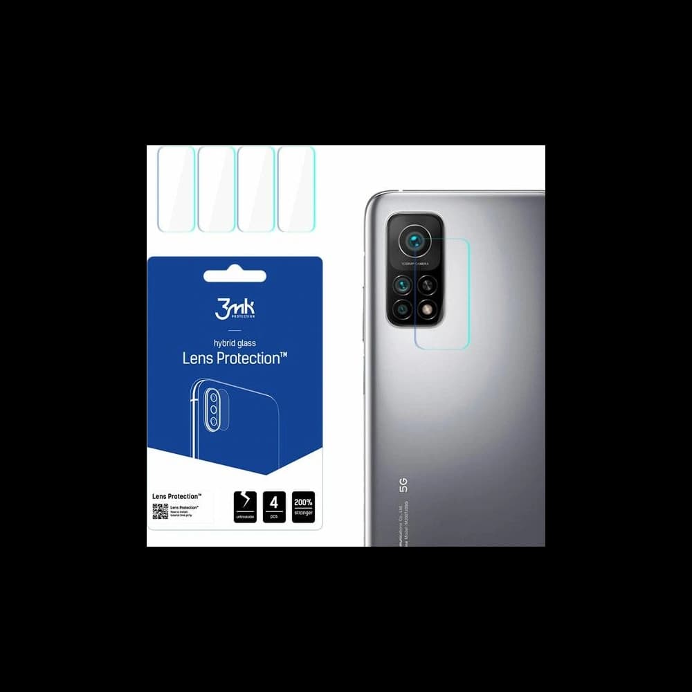 Hibrid üveg a fényképezőgép objektívhez 3MK Lens Protection Xiaomi 11T Pro [4 PACK] - 1