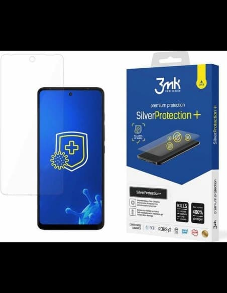 Antimikrobielle Schutzfolie 3MK Silver Protect+ Motorola Moto G60/G60s
