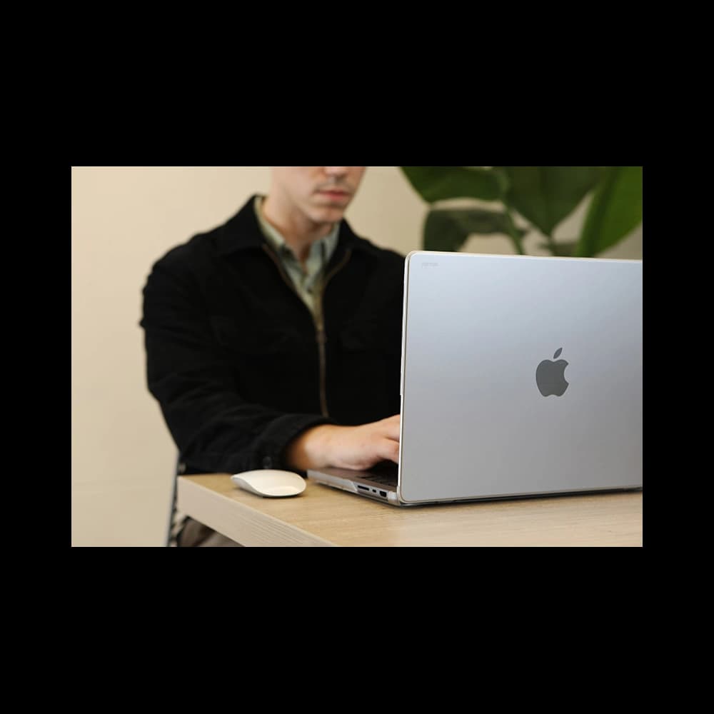 Case Moshi iGlaze Hardshell Apple MacBook Pro 14" 2021-2025 (M1/M2/M3/M4/M5) (Stealth Clear) - 13