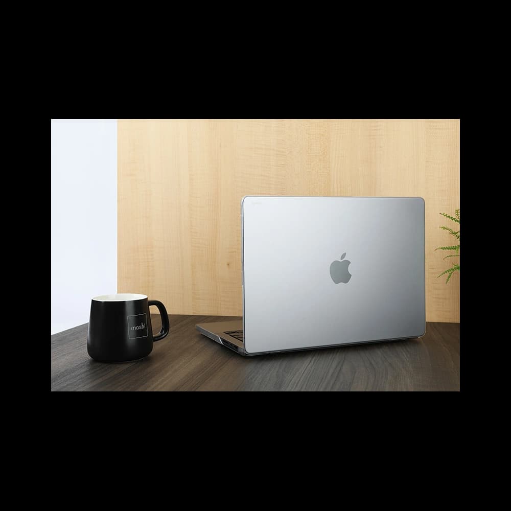 Case Moshi iGlaze Hardshell Apple MacBook Pro 14" 2021-2025 (M1/M2/M3/M4/M5) (Stealth Clear) - 15