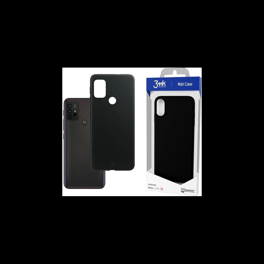 Etui 3MK Matt Case Motorola Moto G30/G10 negru/black