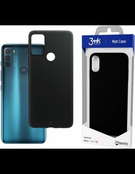 Case 3MK Matt Case Motorola Moto G50 5G schwarz/black