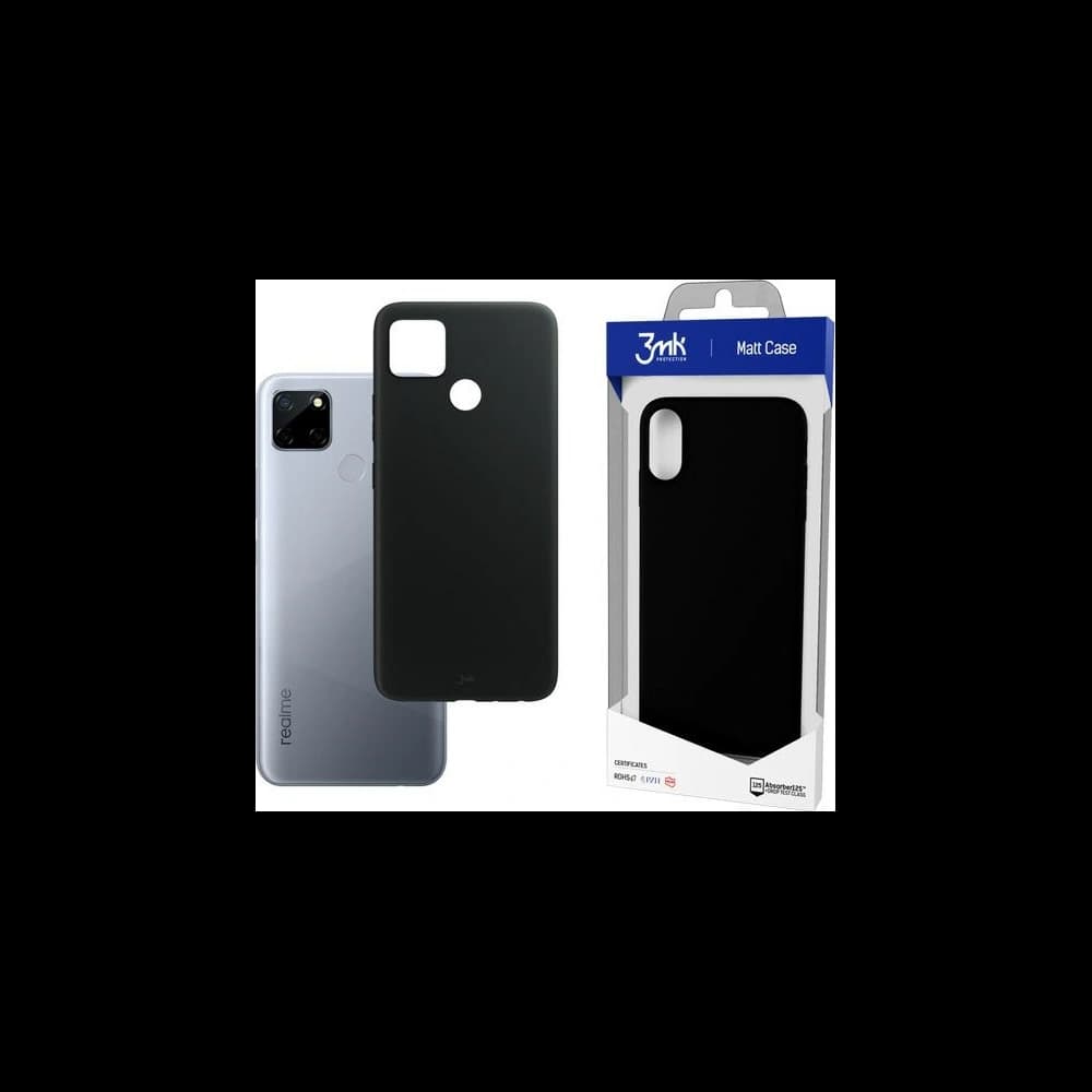 Case 3MK Matt Case Realme C12 schwarz/black - 1