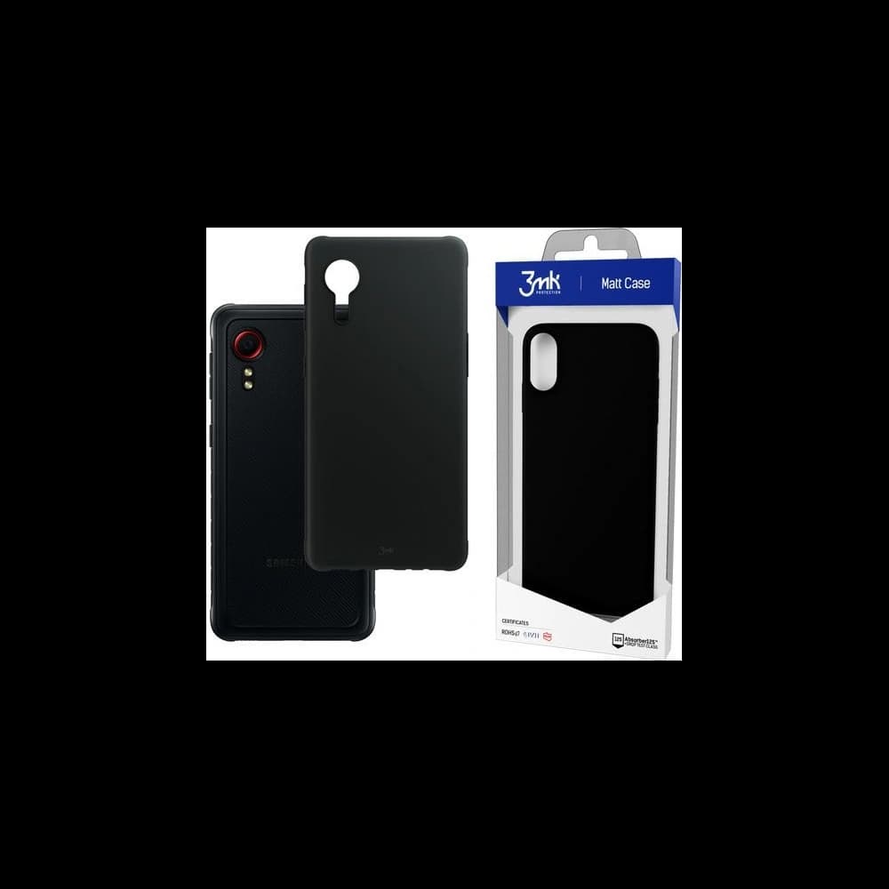 Etui 3MK Matt Case Samsung Galaxy Xcover 5 negru/black