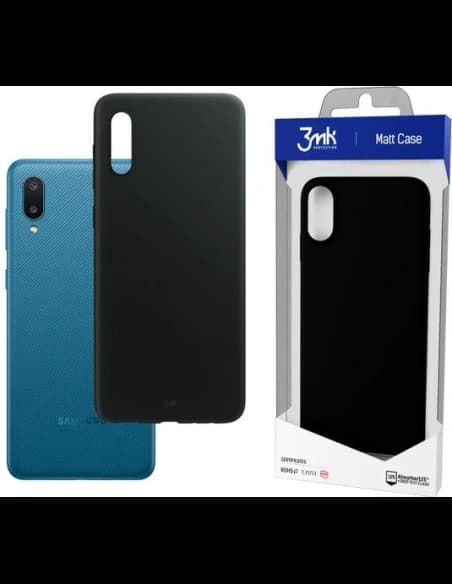 Etui 3MK Matt Case Samsung Galaxy M02 negru/black