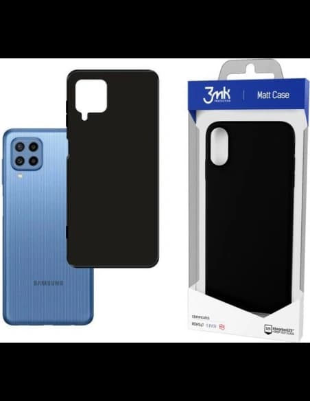 Etui 3MK Matt Case Samsung Galaxy M22 fekete/black