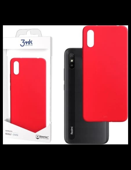 Etui 3MK Matt Case Redmi 9A/9AT jahodový/strawberry