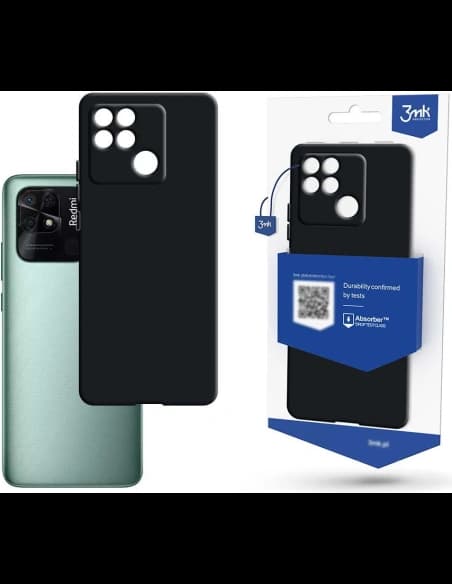 Etui 3MK Matt Case Redmi 10C černý/black