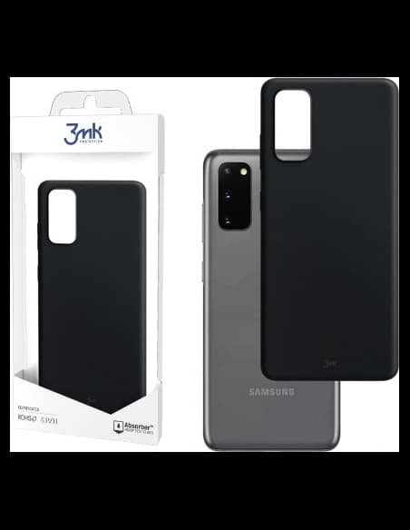 Etui 3MK Matt Case Samsung Galaxy S20 černý/black