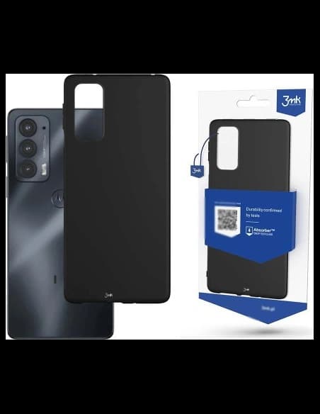 Etui 3MK Matt Case Motorola Edge 20 fekete/black
