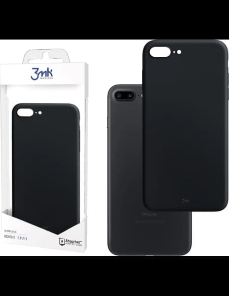 Etui 3MK Matt Case Apple iPhone 7 Plus fekete/black