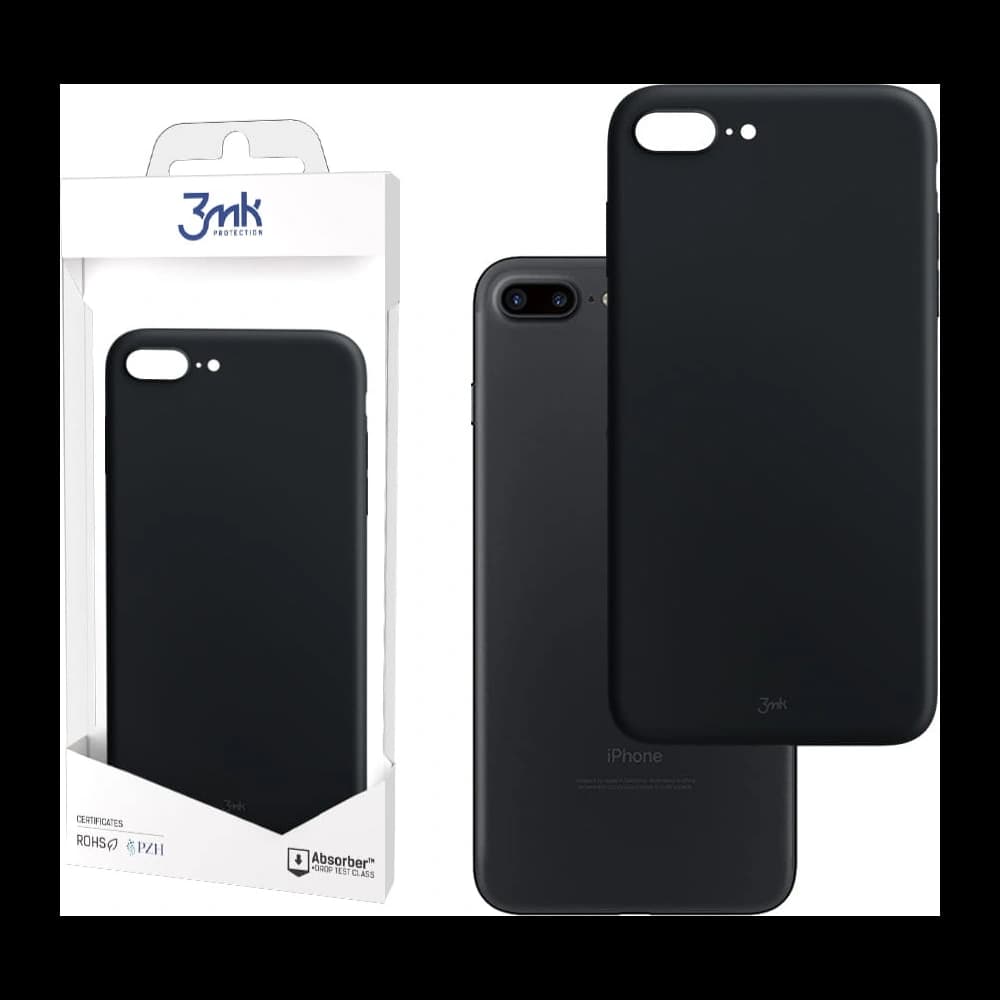 Etui 3MK Matt Case Apple iPhone 7 Plus fekete/black