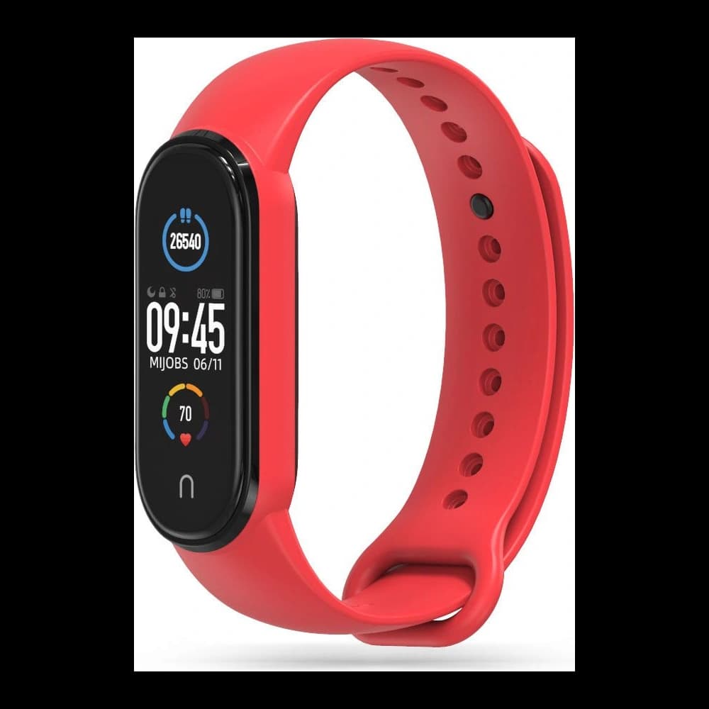 Pasek Tech-Protect Iconband Xiaomi Mi Band 5/6/6 NFC/7 Piros