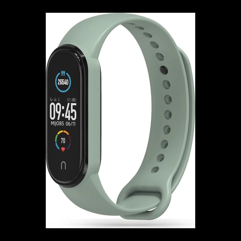 Pasek Tech-Protect Iconband Xiaomi Mi Band 5/6/6 NFC/7 Olíva