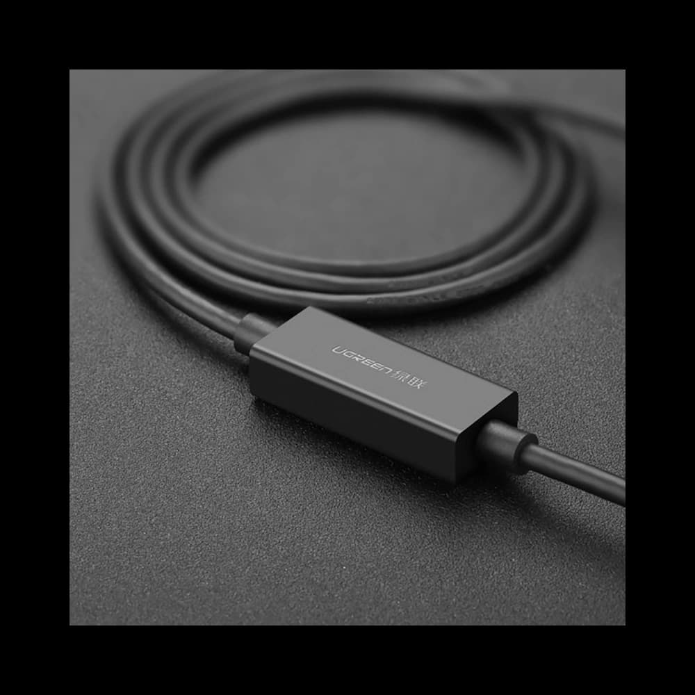 UGREEN US175 aktív hosszabbító USB 3.2 Gen 1 (USB 3.0, USB 3.1 Gen 1) 10m fekete - 10