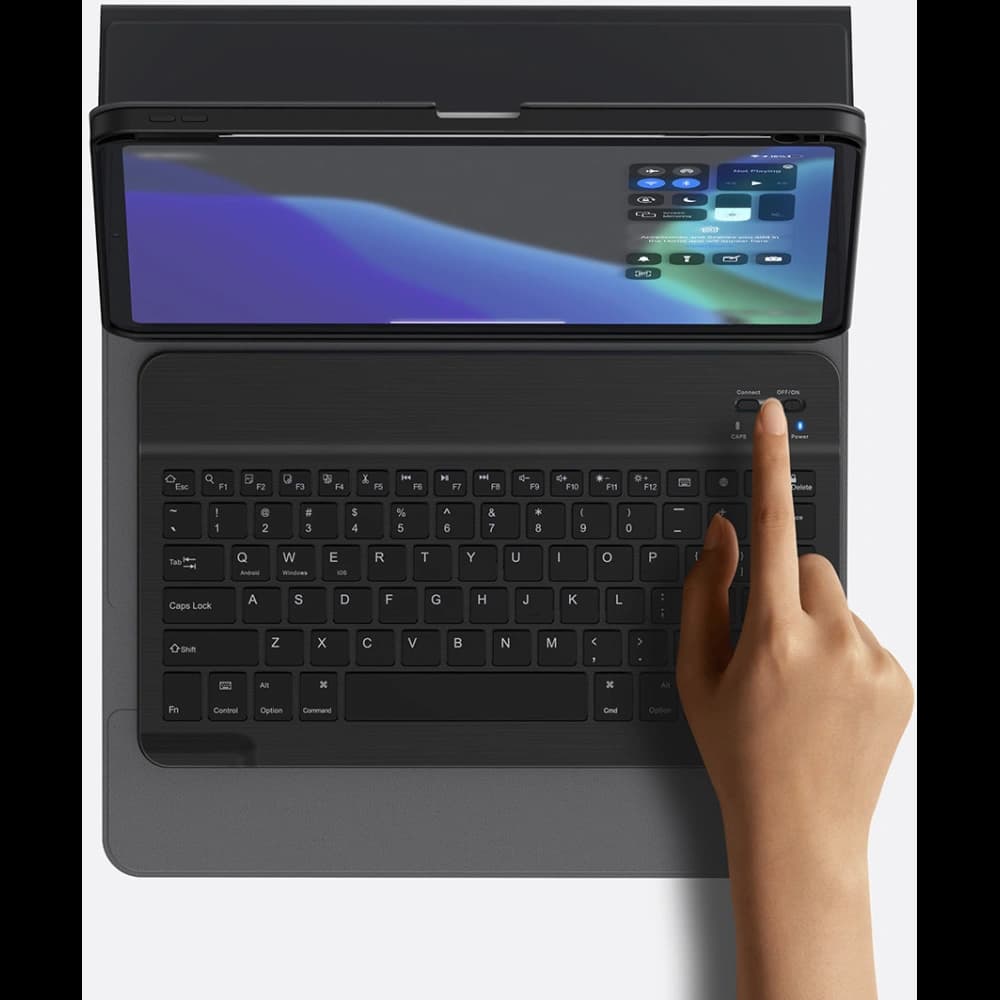 Billentyűzetes tok Baseus Brilliance Apple iPad Pro 11 2018/2020/2021 (1., 2. és 3. generáció) fekete - 8