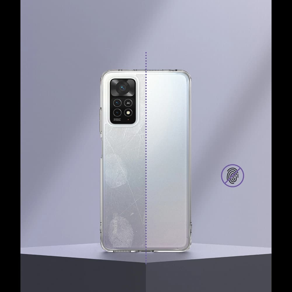 Etui Ringke Fusion Redmi Note 11 Pro/11E Pro Matné Čiré - 4