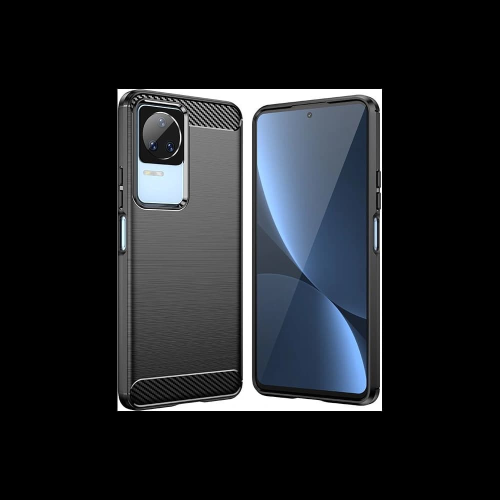 Hülle Tech-Protect TPUCarbon POCO F4 5G Schwarz - 4