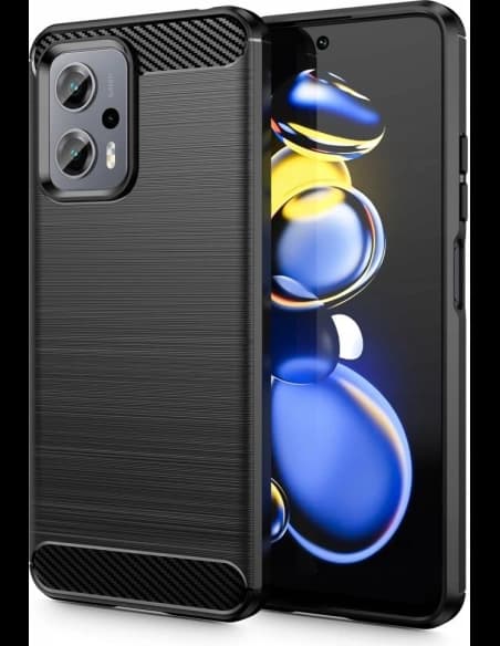 Etui Tech-Protect TPUCarbon POCO X4 GT černé